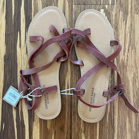 American Eagle Outfitters Women's Tan and Brown Sandals - Picture 1 of 3